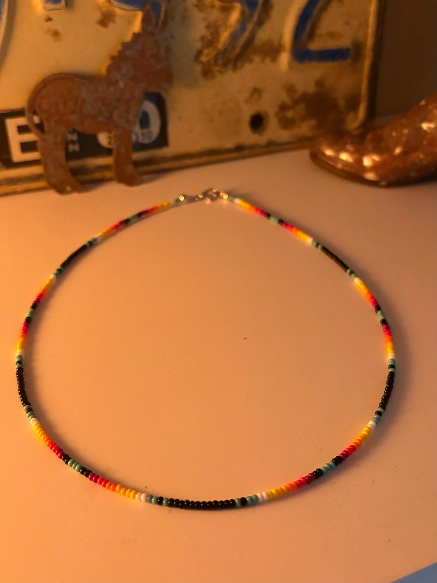 Western Beaded Choker
