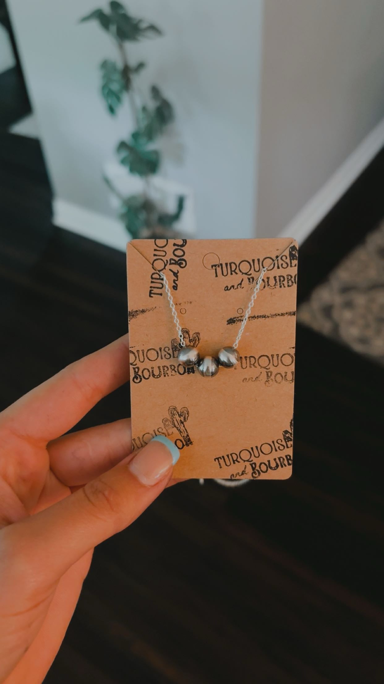 8mm Navajo Pearl Necklace