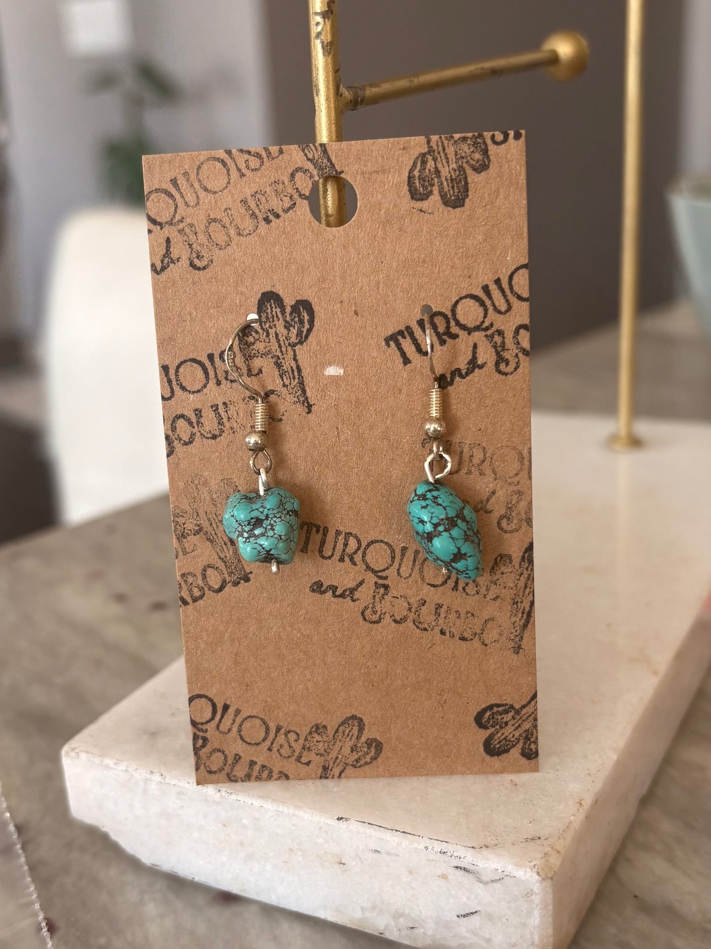 Turquoise earrings