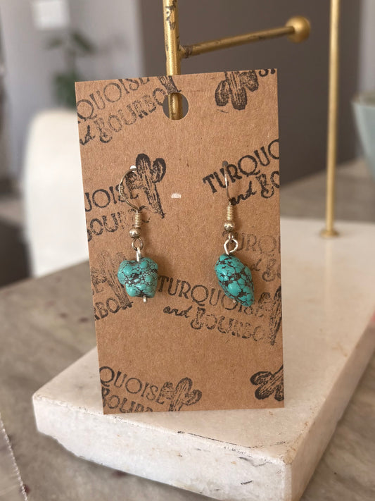 Turquoise earrings