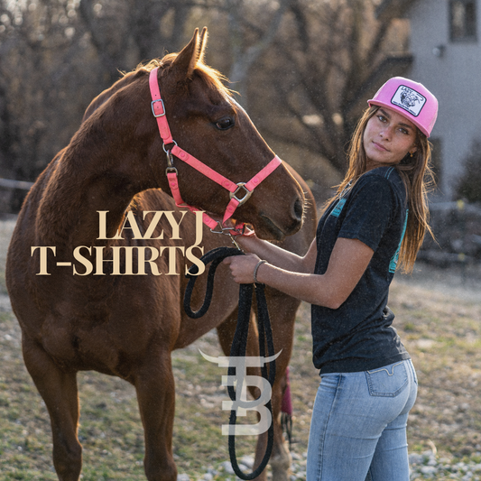 Lazy J Breakaway  T-Shirt - Black