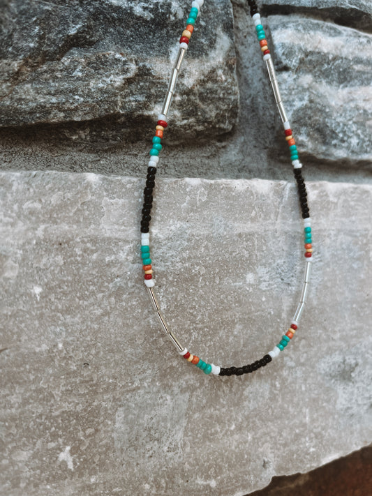 Savanna Beaded Necklace