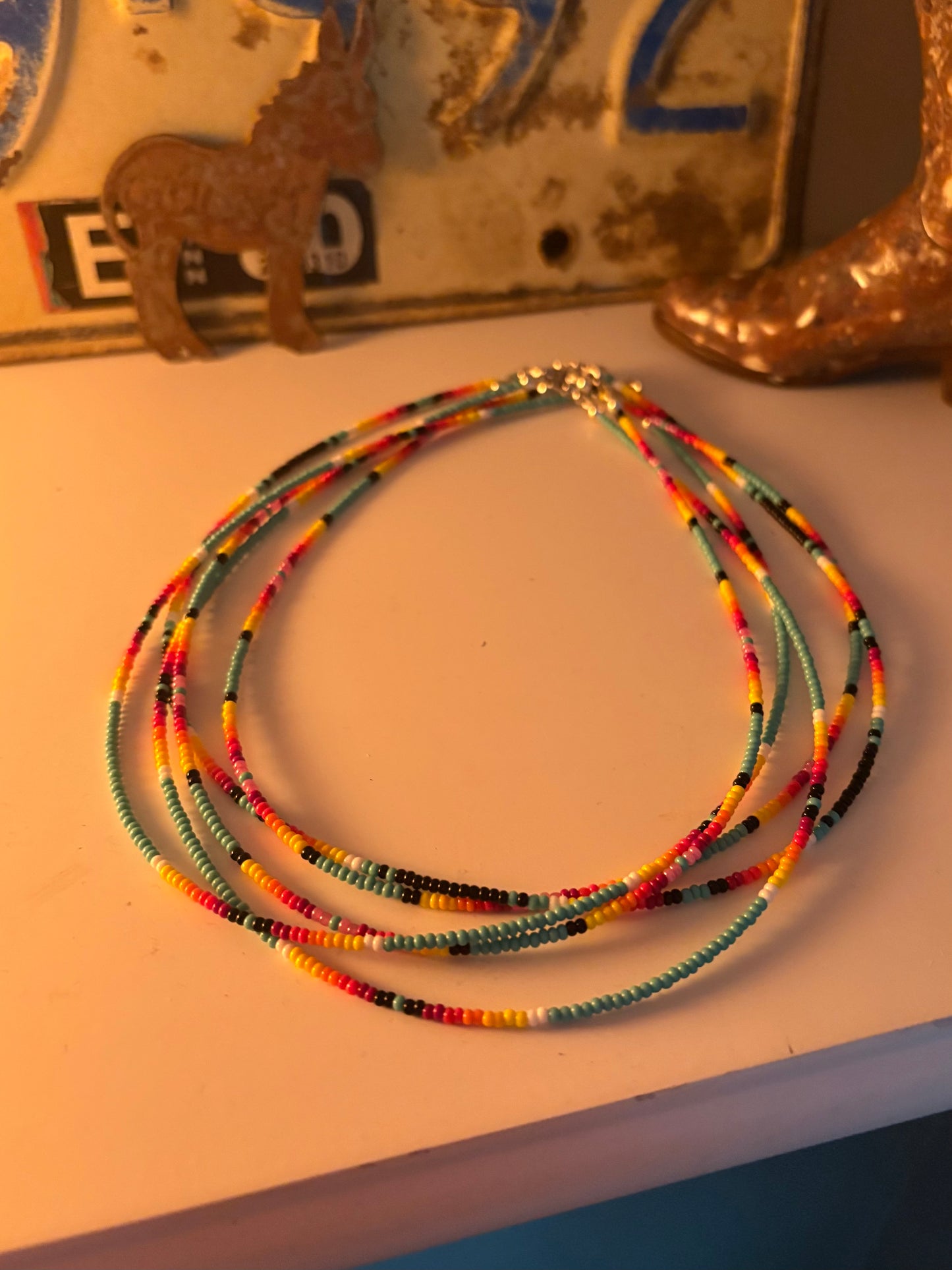 Western Beaded Choker