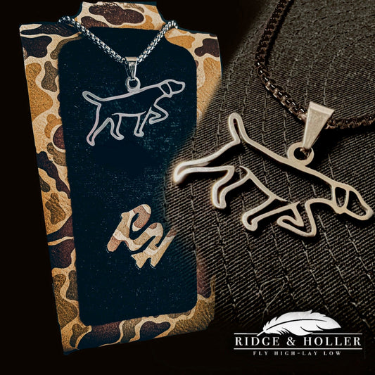 Pointer -  Stainless Steel Necklace and Pendant