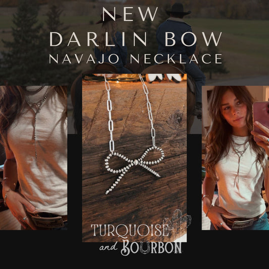 Darlin' Bow Navajo Pearl Necklace