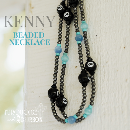 The Kenny Beaded 8 Ball