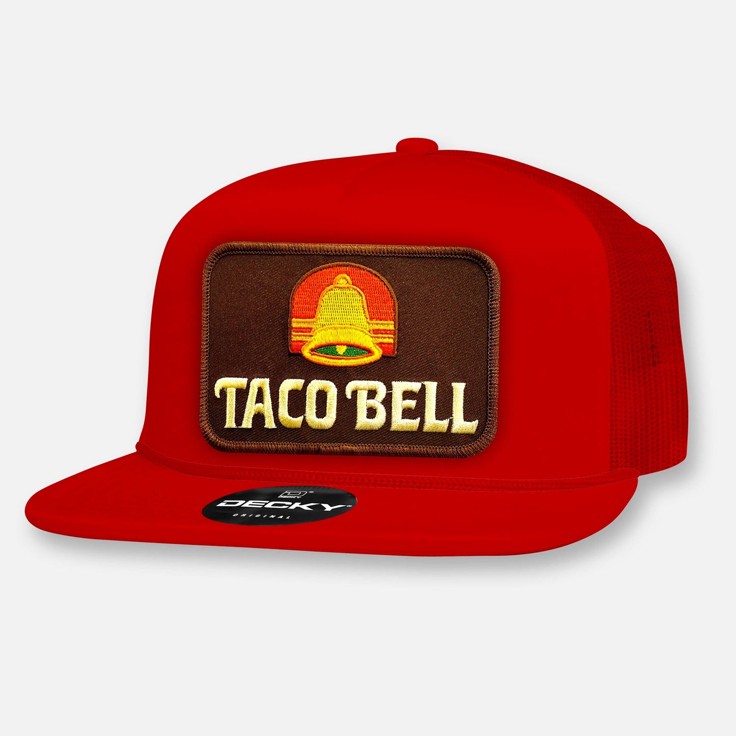 VINTAGE TACO BELL FLAT BILL PATCH HAT