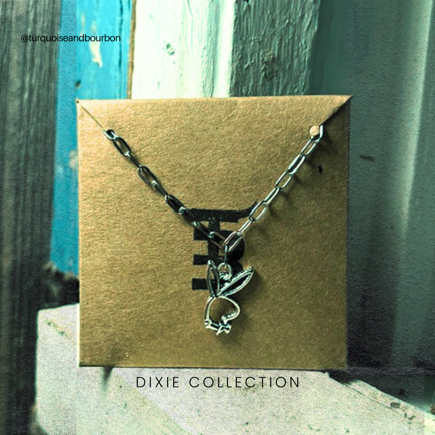 The Dixie Paperclip Chain Necklace
