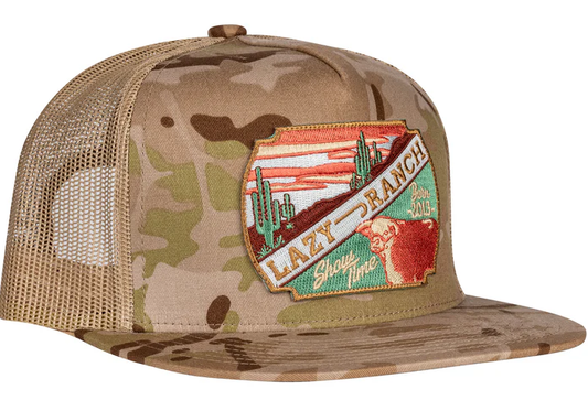 Lazy J Trucker Hat Camo